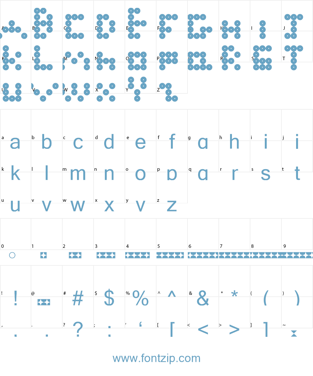 Fox Like Font Character
